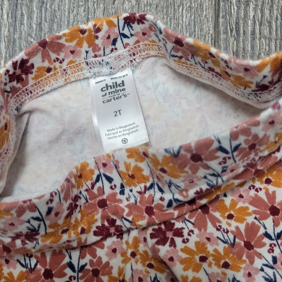 Denim shirt/floral pant set - Picture 7 of 7